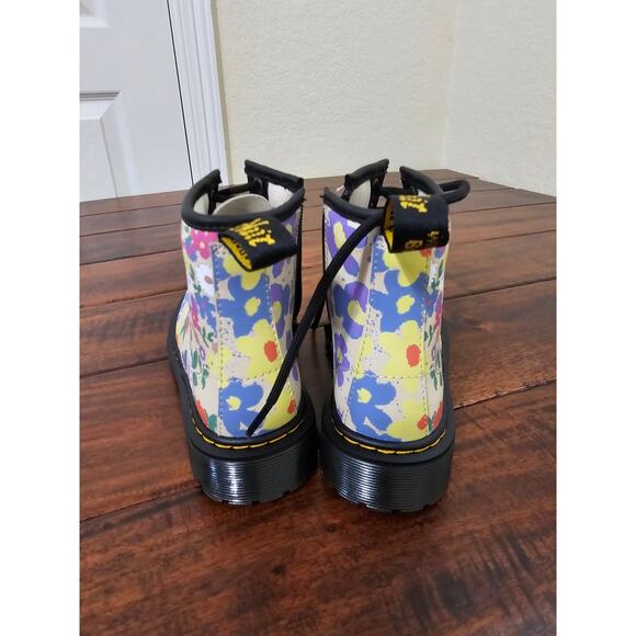 Dr. Martens 1460 laced floral boot toddlers size 12 - Picture 4 of 5